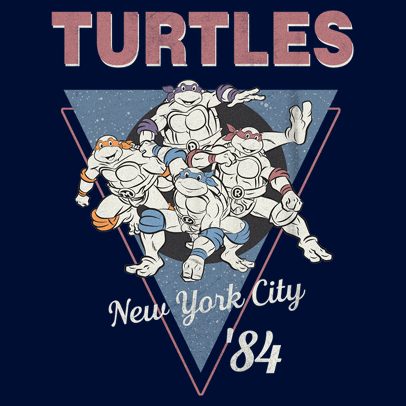 Boy's Teenage Mutant Ninja Turtles Vintage Group Triangle T-Shirt