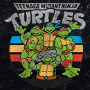 Junior's Teenage Mutant Ninja Turtles Retro Striped Brothers T-Shirt