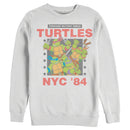 Men's Teenage Mutant Ninja Turtles NYC '84 Poster Sweatshirt