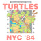 Men's Teenage Mutant Ninja Turtles NYC '84 Poster Sweatshirt