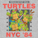 Girl's Teenage Mutant Ninja Turtles NYC '84 Poster T-Shirt