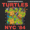 Women's Teenage Mutant Ninja Turtles NYC '84 Poster T-Shirt