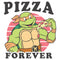 Junior's Teenage Mutant Ninja Turtles Pizza Forever T-Shirt
