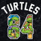 Men's Teenage Mutant Ninja Turtles 84 Turtles T-Shirt