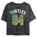 Junior's Teenage Mutant Ninja Turtles 84 Turtles Logo T-Shirt