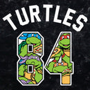 Junior's Teenage Mutant Ninja Turtles 84 Turtles Logo T-Shirt