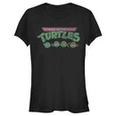 Junior's Teenage Mutant Ninja Turtles Distressed Character Lineup T-Shirt