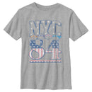 Boy's Teenage Mutant Ninja Turtles Patriotic NYC 84 T-Shirt