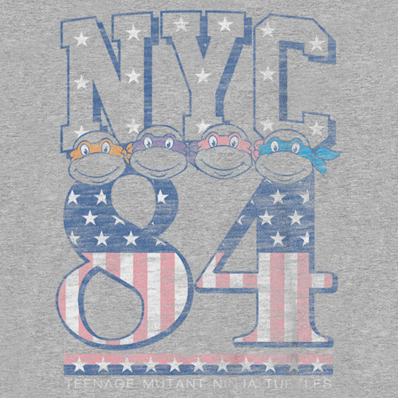 Boy's Teenage Mutant Ninja Turtles Patriotic NYC 84 T-Shirt