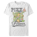 Men's Teenage Mutant Ninja Turtles Pizza Is Forever T-Shirt