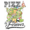 Men's Teenage Mutant Ninja Turtles Pizza Is Forever T-Shirt