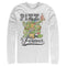 Men's Teenage Mutant Ninja Turtles Pizza Is Forever Long Sleeve Shirt