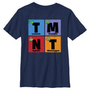 Boy's Teenage Mutant Ninja Turtles Colorful Turtle Elements T-Shirt