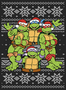 Women's Teenage Mutant Ninja Turtles Ugly Christmas Sweater T-Shirt