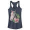 Junior's Lost Gods Christmas Wreath Horse Racerback Tank Top