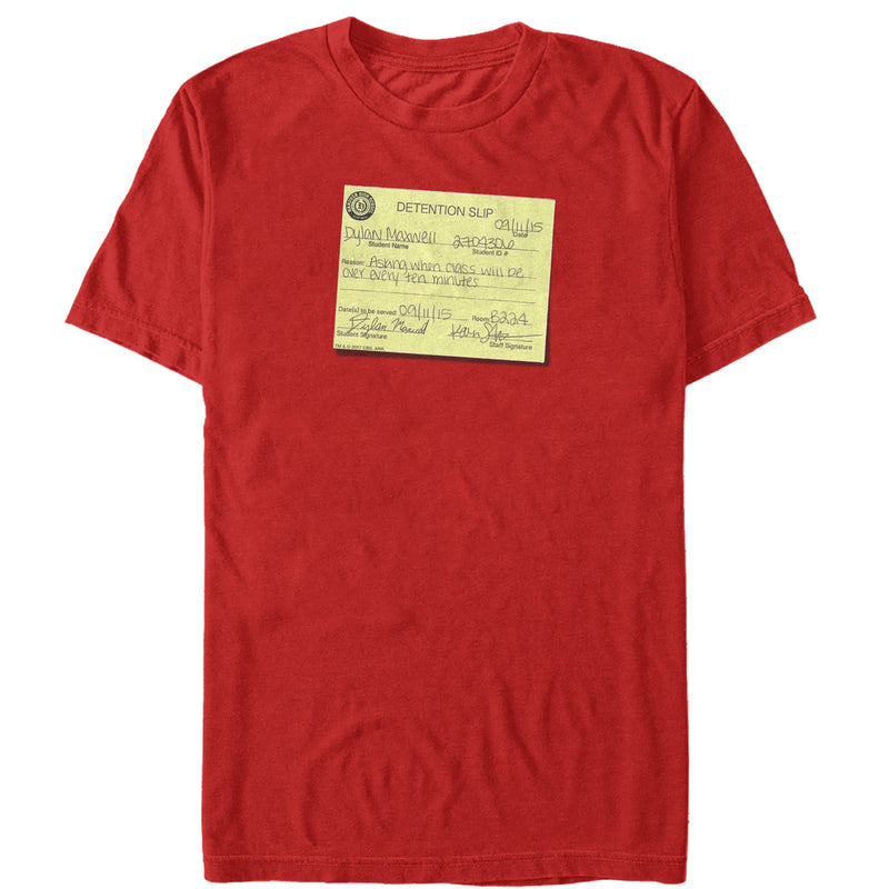 Men's American Vandal Dylan Detention Slip T-Shirt