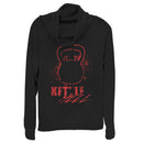 Junior's CHIN UP Kettlebell Hell Cowl Neck Sweatshirt