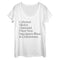 Women's CHIN UP Wine Mantra T-Shirt