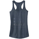 Junior's CHIN UP Wine To Do List Racerback Tank Top