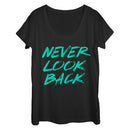 Women's CHIN UP Never Look Back Scoop Neck