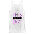 Women's CHIN UP This is the Day Racerback Tank Top