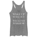 Women's CHIN UP Weekend Warrior Racerback Tank Top