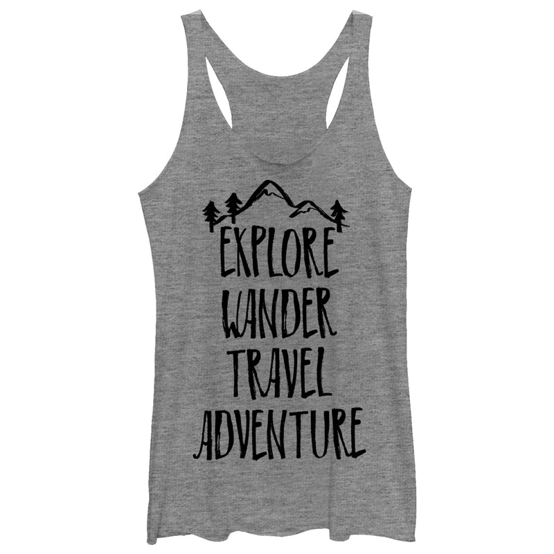 Women's CHIN UP Wanderer's Dream Racerback Tank Top