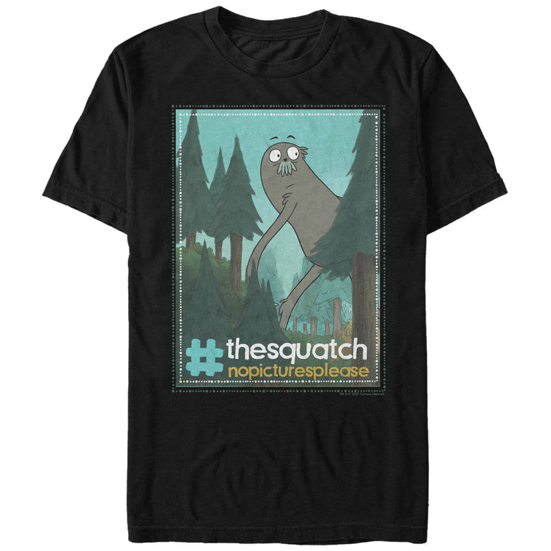 Men's We Bare Bears The Squatch No Pictures T-Shirt