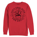 Women's Cuphead Don't Deal with the Devil Frame Sweatshirt