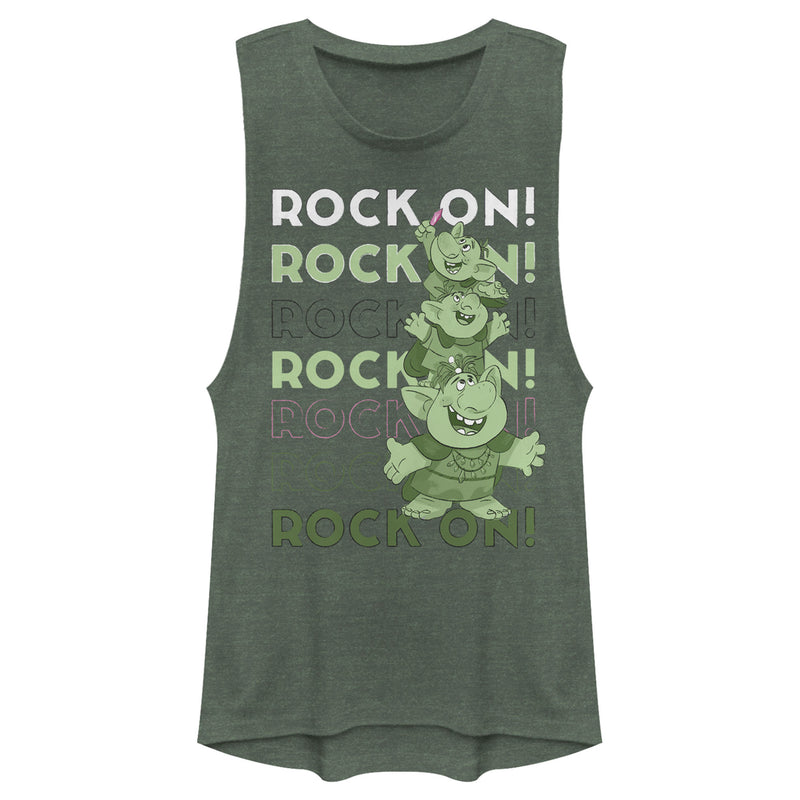 Junior's Frozen Rock On Trolls Festival Muscle Tee