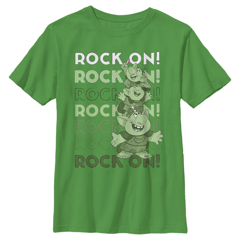Boy's Frozen Rock On Trolls T-Shirt
