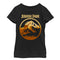 Girl's Jurassic Park T. Rex Sunset Silhouette T-Shirt