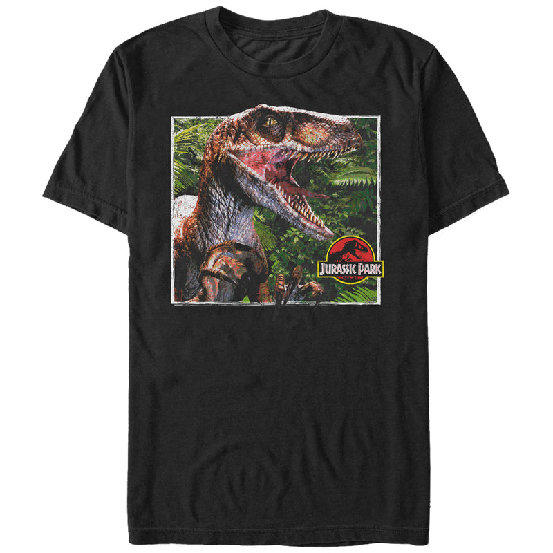 Men's Jurassic Park Velociraptor Scene T-Shirt