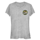 Junior's Jurassic Park Park Staff Patch T-Shirt