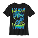 Boy's Jurassic Park T. Rex Do What I Want T-Shirt