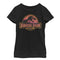 Girl's Jurassic Park Sunrise Logo T-Shirt