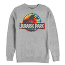 Men's Jurassic Park Groovy Tie-Dye Logo Sweatshirt