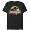 Men's Jurassic Park Groovy Tie-Dye Logo T-Shirt