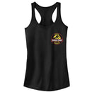 Junior's Jurassic Park Ranger Logo Badge Racerback Tank Top