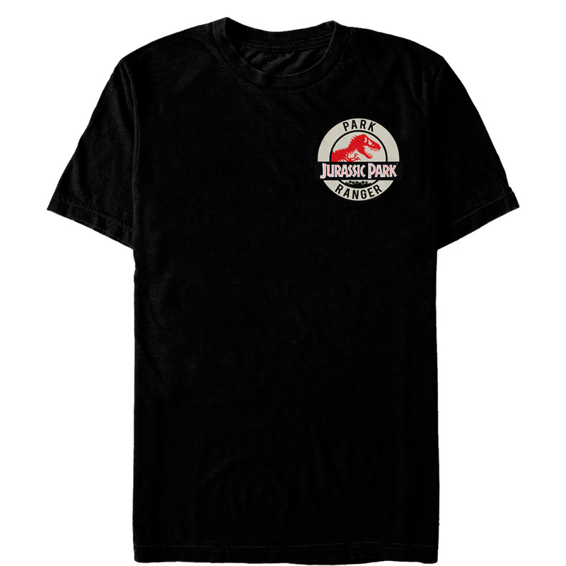 Men's Jurassic Park Ranger Logo Badge T-Shirt