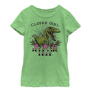 Girl's Jurassic Park Clever Girl Tattoo T-Shirt