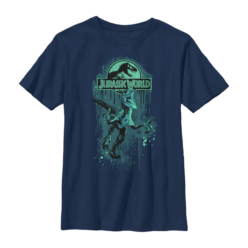 Boy's Jurassic Park Raptor on the Loose T-Shirt
