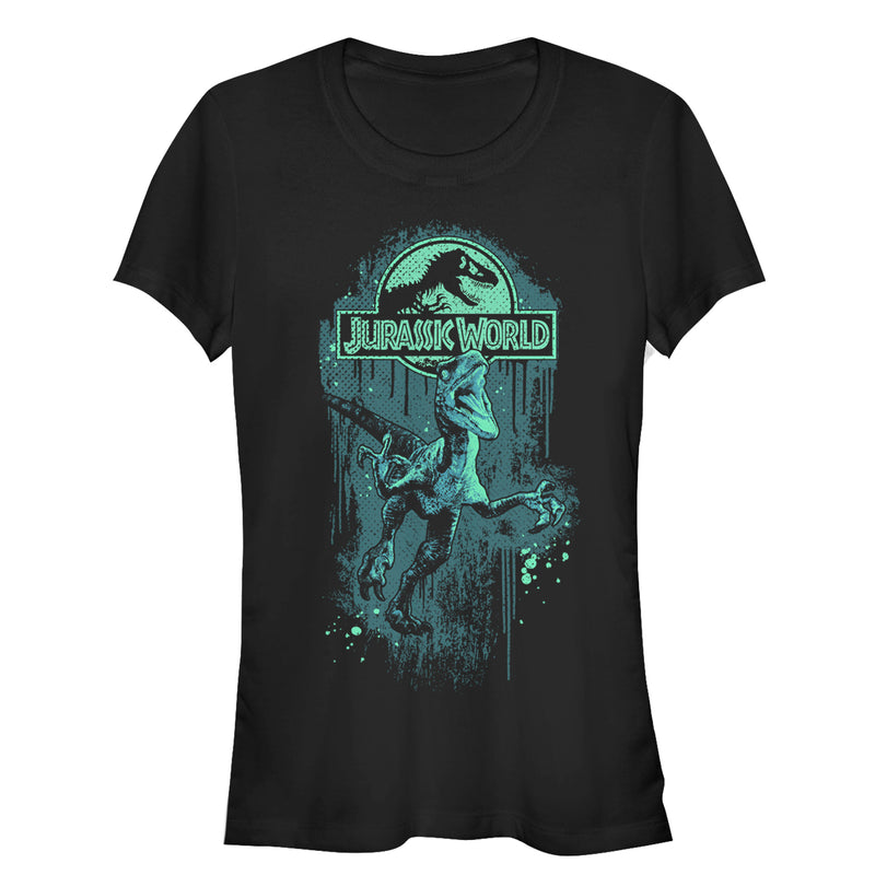 Junior's Jurassic Park Raptor on the Loose T-Shirt