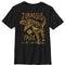 Boy's Jurassic Park T. Rex Crayon Print T-Shirt