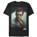 Men's Jurassic Park Dr. Malcolm Hero Portrait T-Shirt