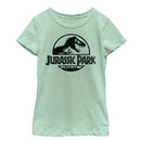 Girl's Jurassic Park Classic Logo T-Shirt