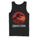 Men's Jurassic Park Skeleton Desert Logo Tank Top