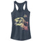 Junior's Jurassic Park Sneaky T. Rex Racerback Tank Top