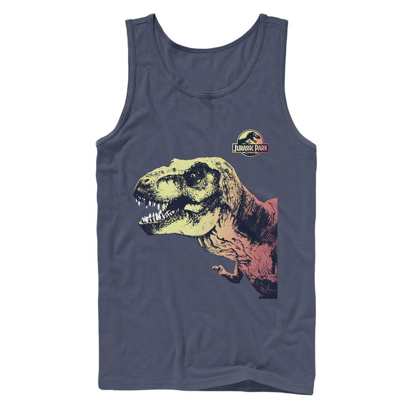 Men's Jurassic Park Sneaky T. Rex Tank Top