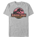 Men's Jurassic Park Logo Sunset T-Shirt